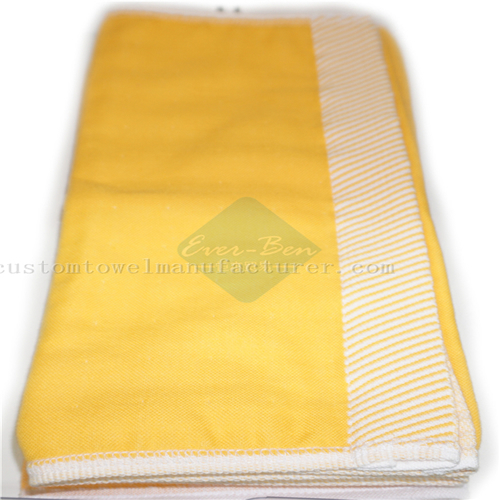 Custom Cotton travel towel Supplier Bulk Yellow Face Cotton towels Wholesaler